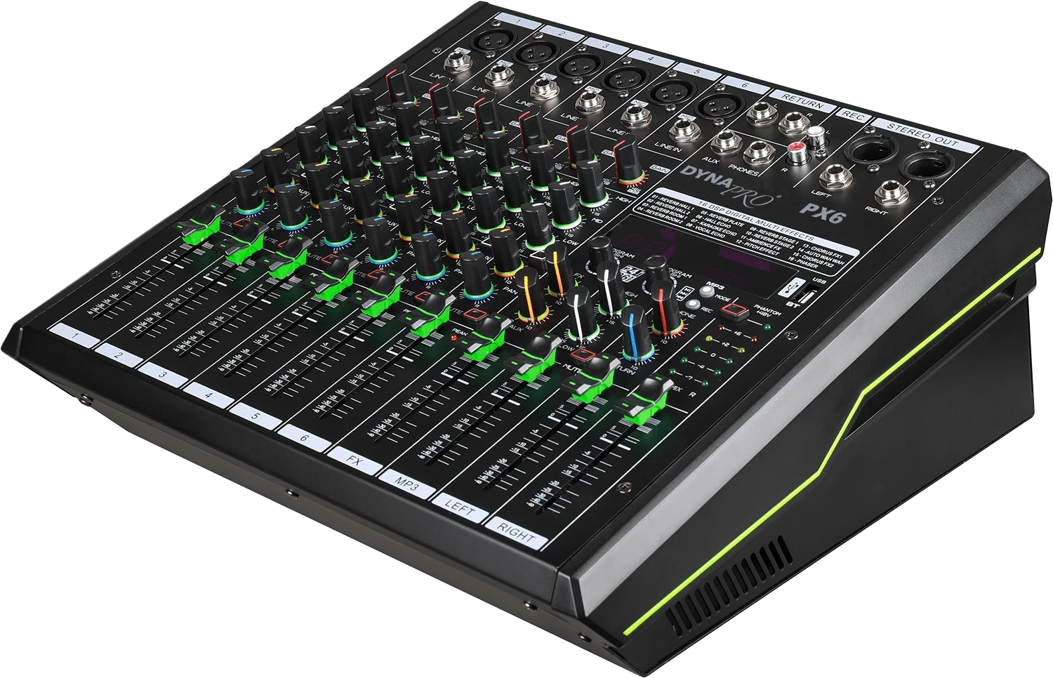 پاور میکسر PX6 in امپلیفایر و میکسر