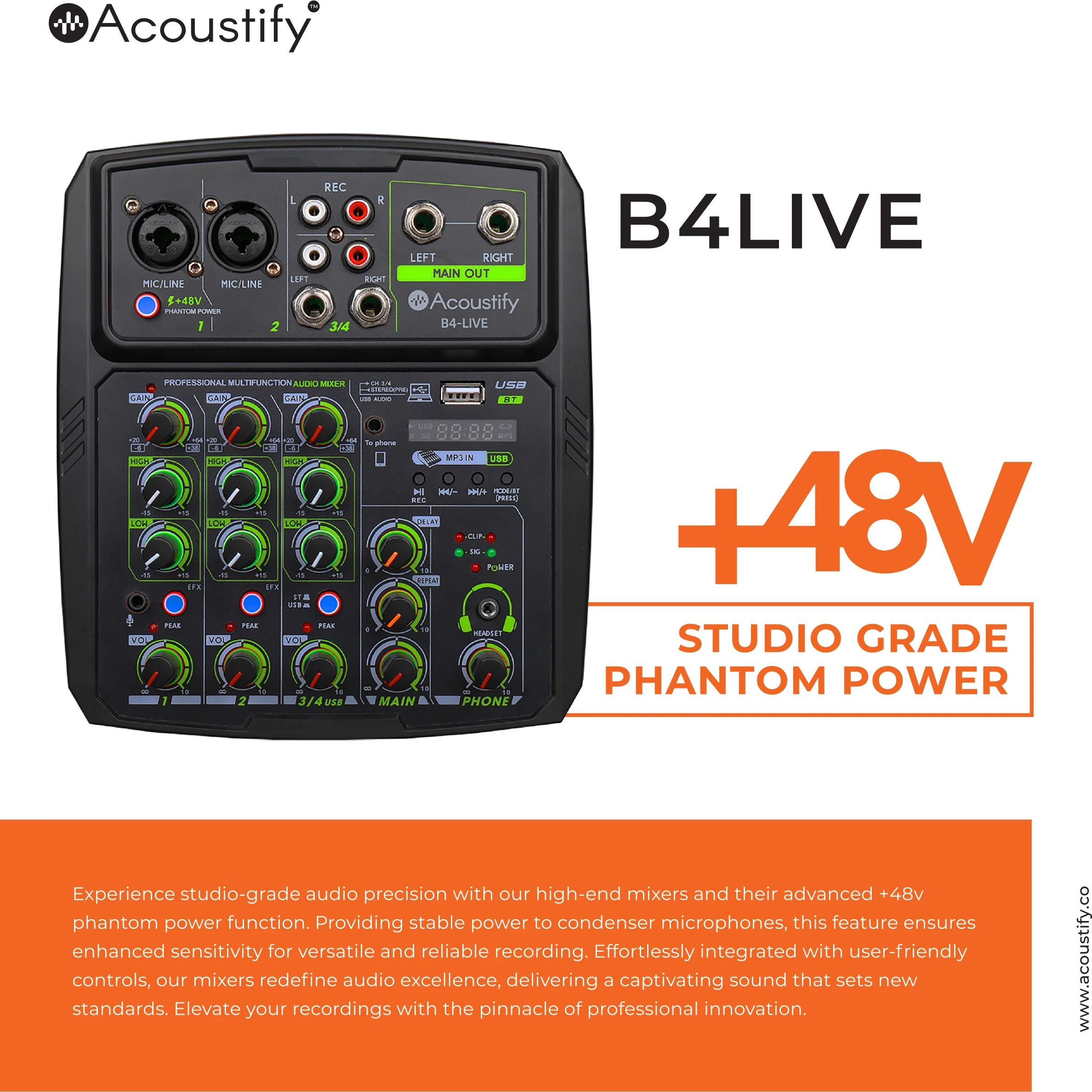 B4-LIVE ACOUSTIFY in آکوستیفای