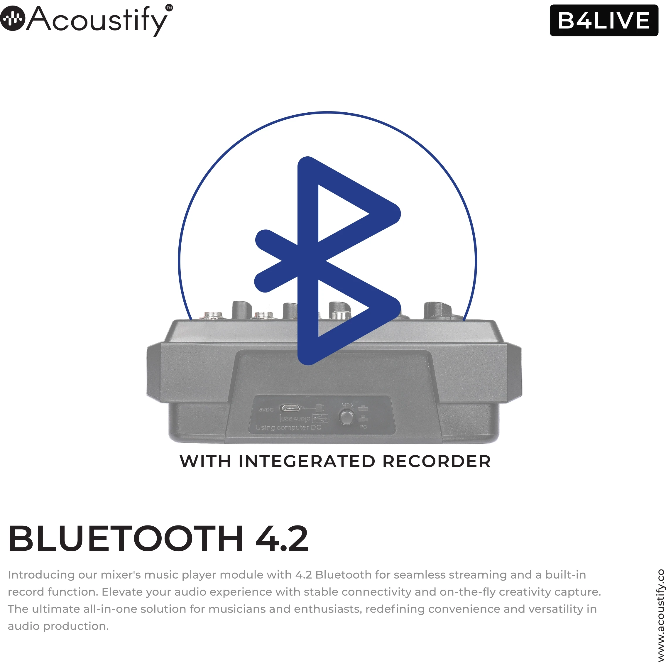 B4-LIVE ACOUSTIFY in آکوستیفای